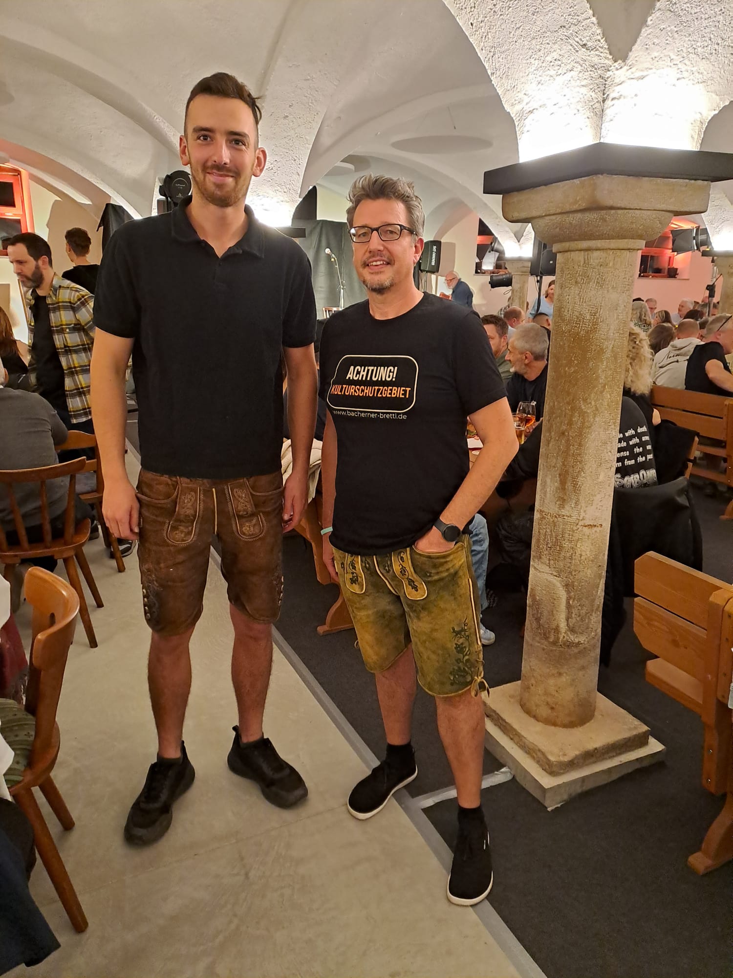 Links Simon Haas, rechts Martin Ladstätter